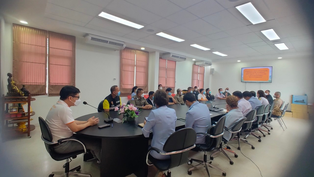 ประชุมคณะทำงานประจำช่องทางฯ  พรมแดนบ้านเขาดิน..คลิก