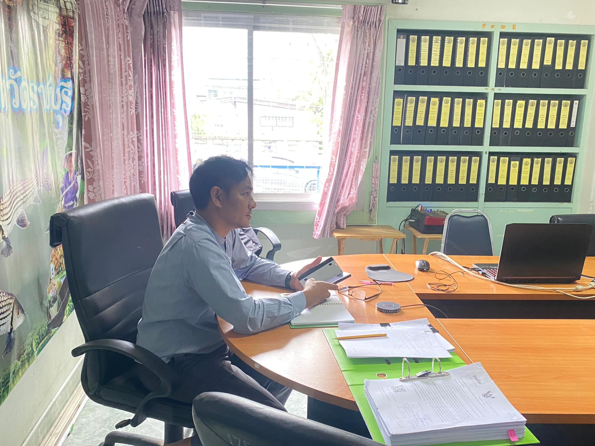 เข้าร่วมประชุมชุดปฎิบัติการเฉพาะกิจควบคุมและบังคับใช้กฎหมาย ภายใต้มาตรา 64 และมาตรา 65 แห่งพระราชกำหนดการประมง พ.ศ. 2558 และแก้ไขเพิ่มเติม ครั้งที่ 2/2566