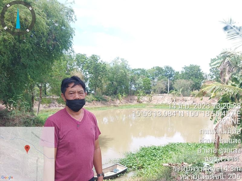 ประมงอำเภอชุมแสง ลงพื้นที่ตรวจสอบคุณสมบัติเกษตรกรที่ขอขึ้นทะเบียนผู้เพาะเลี้ยงสัตว์น้ำ (ทบ.1)..คลิก