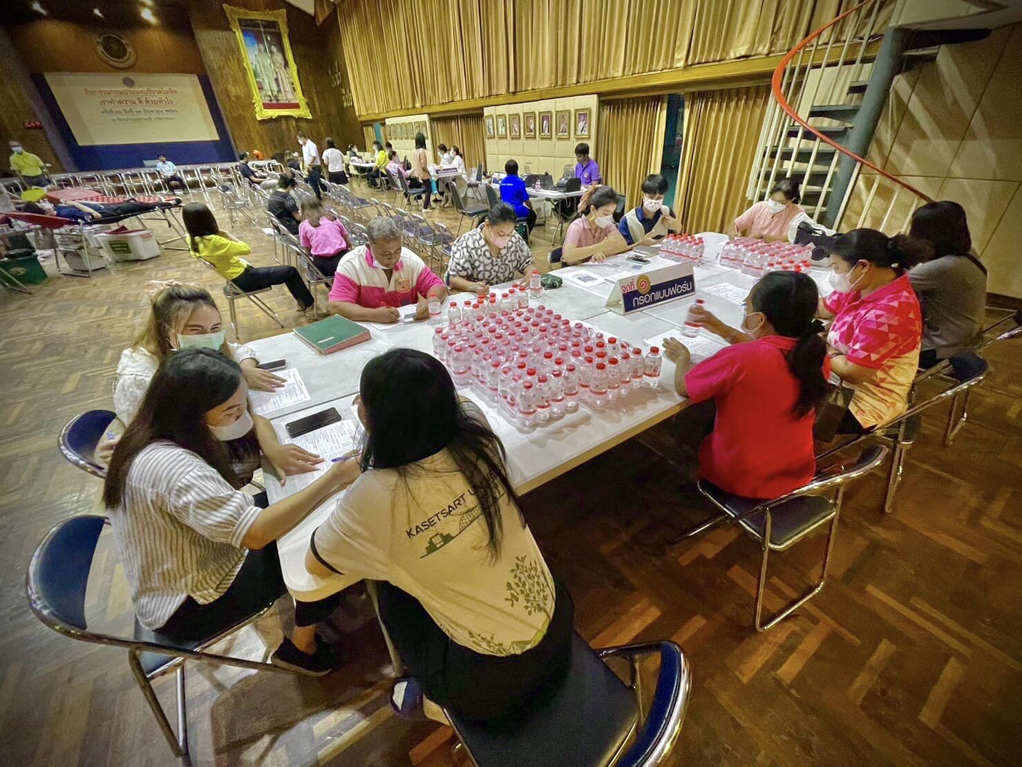 กรมประมง ร่วมกับ ศูนย์บริการโลหิตแห่งชาติ สภากาชาดไทย จัดกิจกรรมบริจาคโลหิต เราทำความดี ด้วยหัวใจ ครั้งที่ 36..คลิก