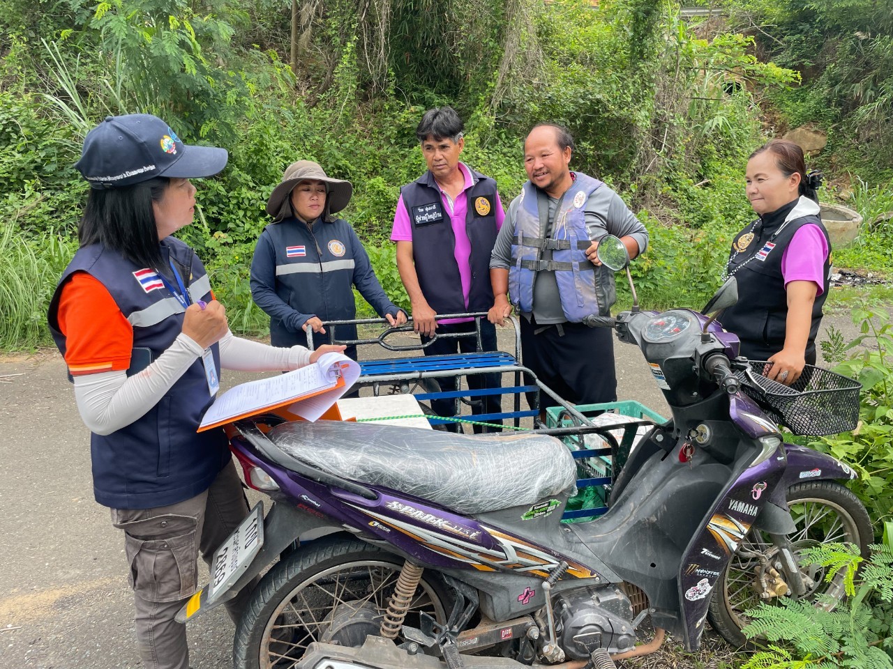 ออกตรวจ ปราบปราม การฝ่าฝืน ประกาศกรมประมง จับสัตว์น้ำในช่วงฤดูน้ำแดง พื้นที่อำเภอเมืองเพชรบูรณ์