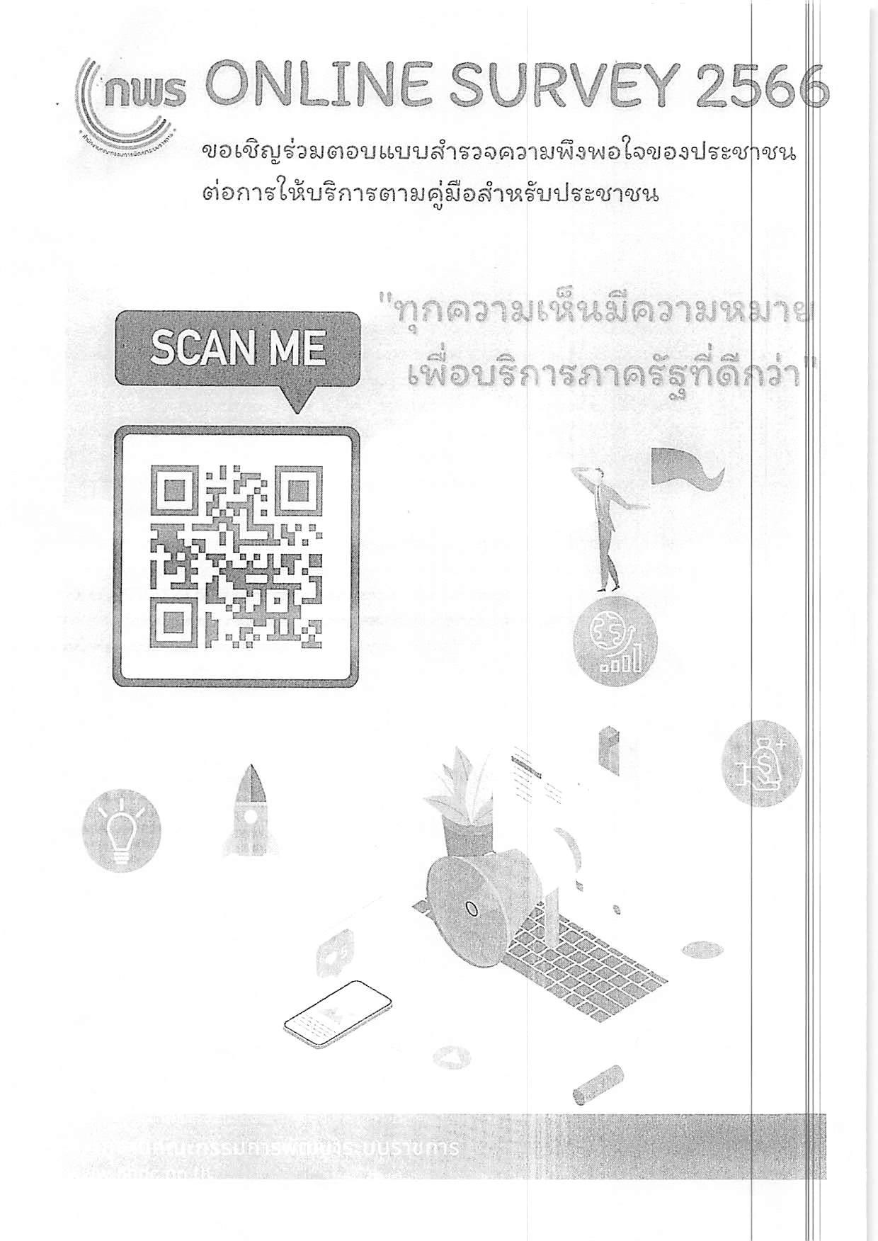 การสำรวจความพึงพอใจของประชาชนต่อการให้บริการตามคู่มือสำหรับประชาชน..คลิก