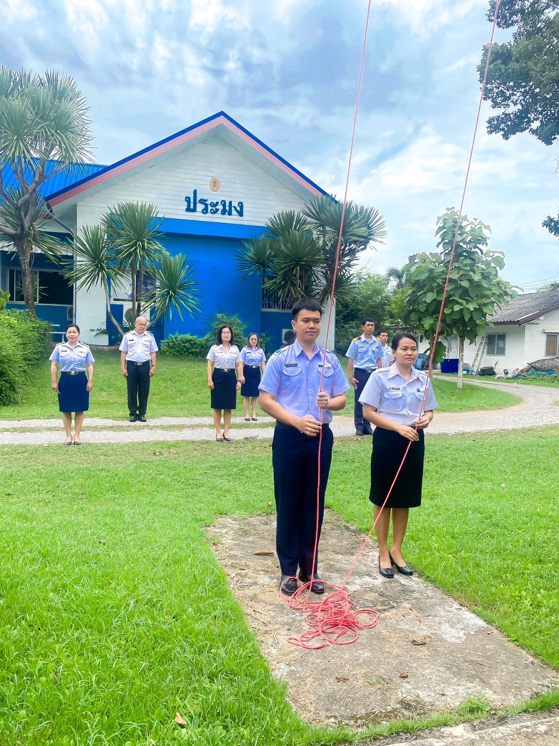 วันจันทร์ที่ 19 มิถุนายน พ.ศ. 2566 สำนักงานประมงจังหวัดหนองบัวลำภู ร่วมกิจกรรมการเสริมสร้างวัฒนธรรมองค์กร 