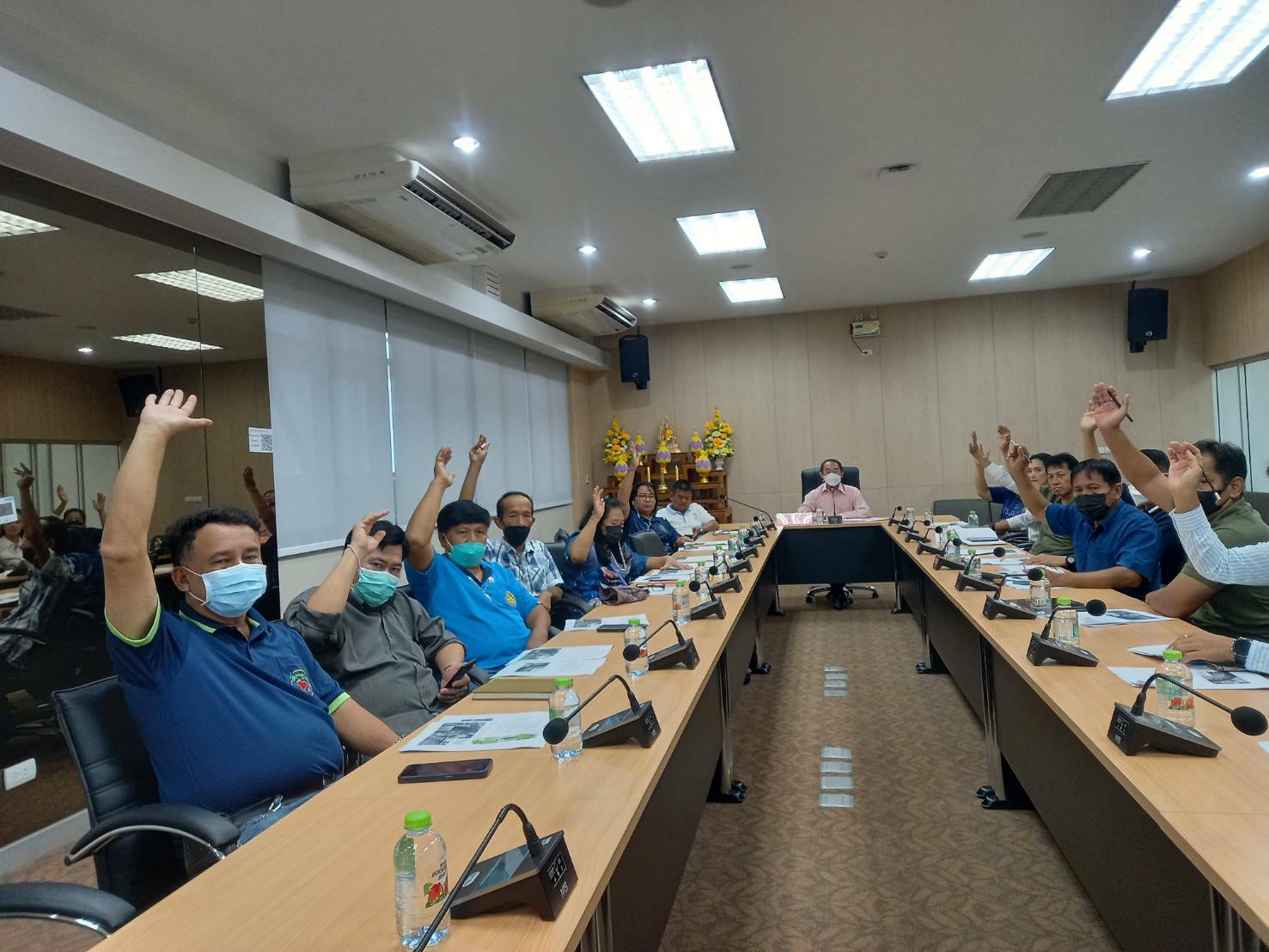 (อ.เมืองนนทบุรี) การประชุมรับฟังความคิดเห็นจากผู้มีส่วนได้ส่วนเสีย เกี่ยวกับการกำหนดเขตพื้นที่รักษาพันธุ์สัตว์น้ำ..คลิก