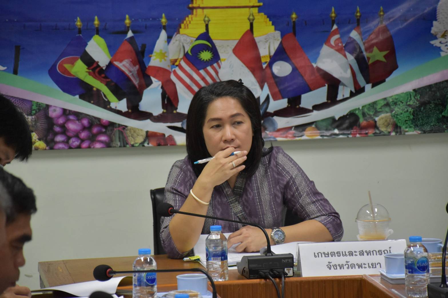 เข้าร่วมประชุมเพื่อจัดทำแผนพัฒนาการเกษตรและสหกรณ์จังหวัดพะเยา