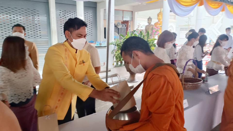 ร่วมพิธีทำบุญตักบาตรถวายพระกุศล งานฉลองพระชนมายุ 8 รอบ สมเด็จพระอริยวงศาคตญาณ สมเด็จพระสังฆราช สกลมหาสังฆปริณายก 26 มิถุนายน 2566