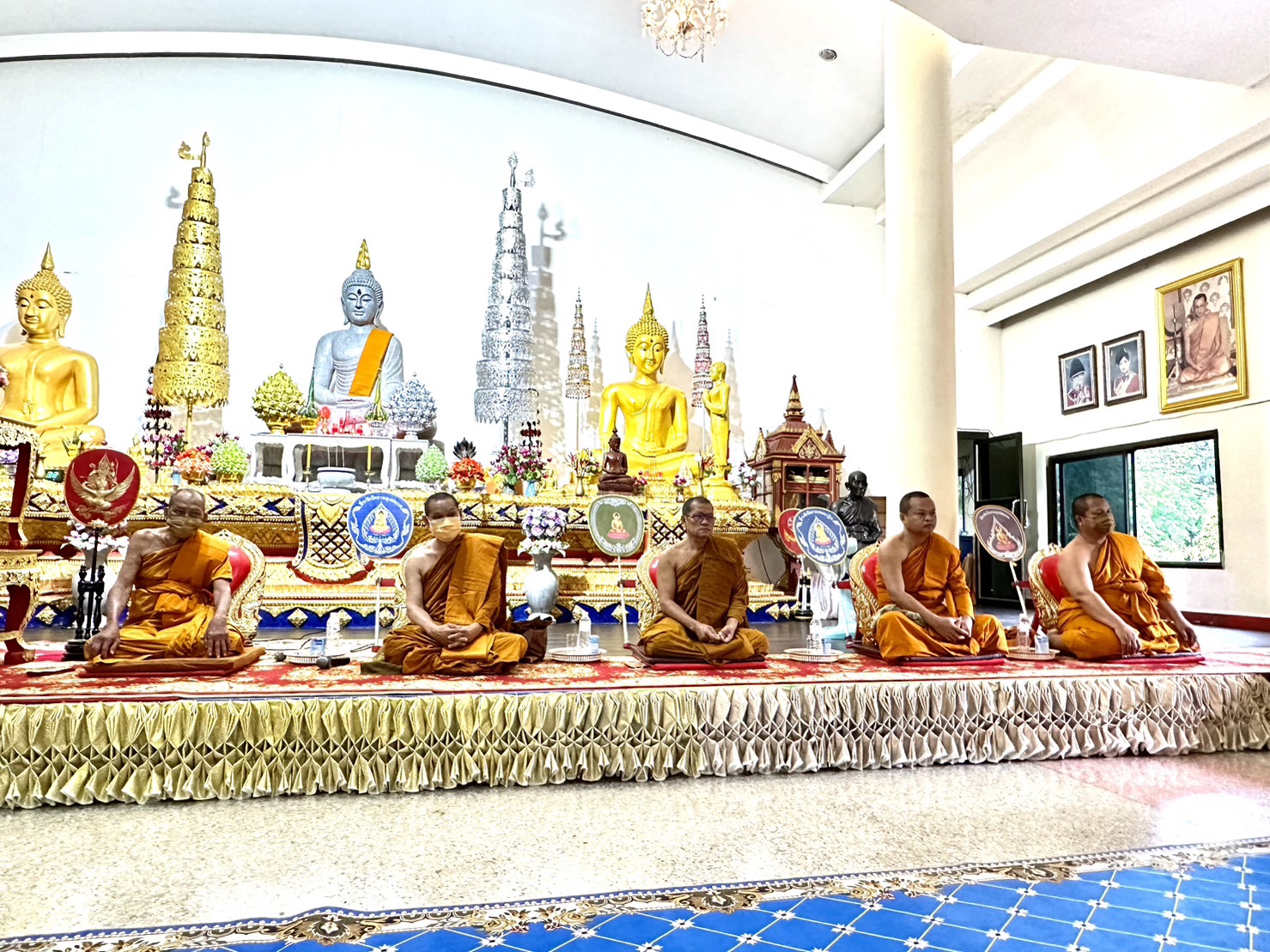 วันที่ 26 มิถุนายน พ.ศ. 2566     นายวิทยา ประเสริฐสังข์ ประมงอำเภอโนนสัง ร่วมพิธีทำบุญตักบาตรถวายพระกุศล งานฉลองพระชนมายุ ๘ รอบ สมเด็จพระอริยวงศาคตญาณ สมเด็จพระสังฆราช สกลมหาสังฆปริณายก ณ วัดศรีบุญเรืองบุตราราม ตำบลหนองเรือ อำเภอโนนสัง จังหวัดหนองบัวลำภู