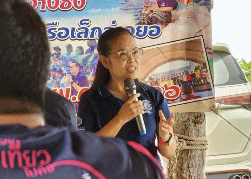 ร่วมจัดกิจกรรม “โครงการปล่อยพันธุ์สัตว์น้ำ (สัตว์น้ำวัยอ่อน) กิจกรรมวางซั้ง” ของกลุ่มประมงพื้นบ้านเรือเล็กอ่าวยอ..คลิก