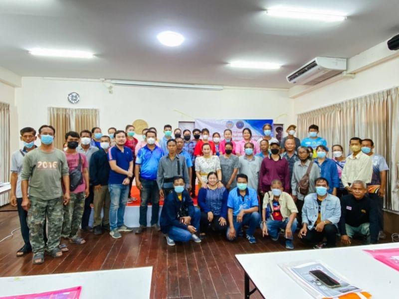 สำนักงานประมงจังหวัดนครสวรรค์ร่วมกับสำนักงานประมงอำเภอชุมแสง จัดอบรมเกษตรกร จำนวน 50 ราย โครงการส่งเสริมและพัฒนาการผลิตสินค้าเกษตรด้านประมง..คลิก