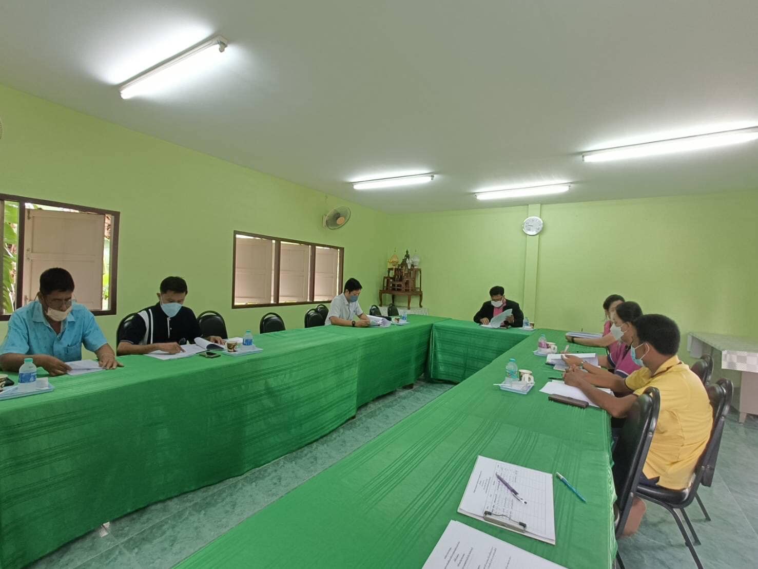 เข้าร่วมประชุมคณะทำงานขับเคลื่อนงานด้านการเกษตรระดับอำเภอบ้านโป่ง ครั้งที่ 2/2566