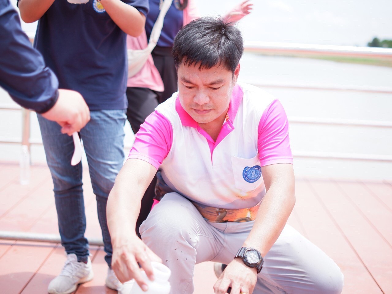 เข้าร่วมประชุมชี้แจงติดตามงานตามแผนปฏิบัติการป้องกันแก้ไขผลกระทบสิ่งแวดล้อมและแผนติดตามตรวจสอบผลกระทบสิ่งแวดล้อม