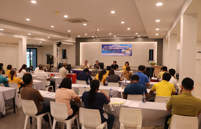โครงการฝึกอบรม หลักสูตร “ผลการใช้นวัตกรรมและการปฏิบัติที่ดีเพื่อเพิ่มประสิทธิภาพการใช้พลังงานในการเลี้ยงกุ้งทะเล” รุ่นที่ 1..คลิก