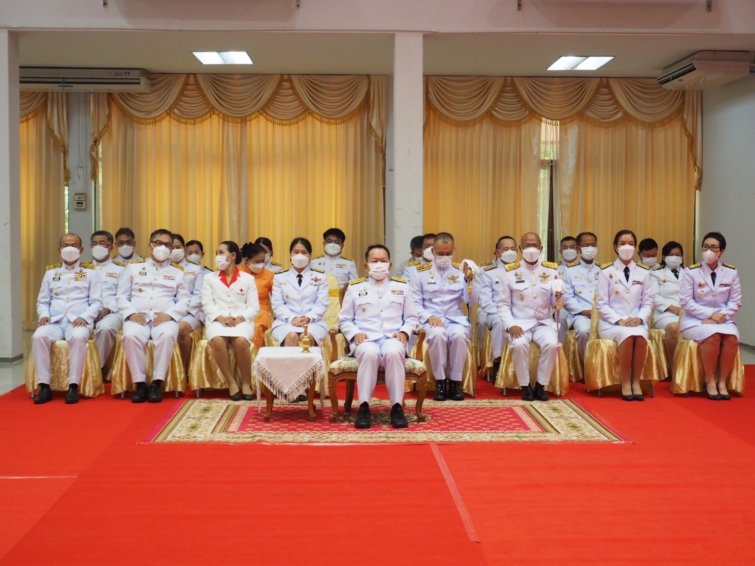 ร่วมประกอบพิธีเจริญพระพุทธมนต์ และพิธีลงนามถวายพระพร เฉลิมพระเกียรติ สมเด็จเจ้าฟ้าจุฬาภรณวลัยลักษณ์ อัคราชกุมา่รี กรมพระศรีสวางวัฒน วรขัติยราชนารี เนื่องในโอกาสวันคล้ายวันประสูติ 4 กรกฎาคม 2566..คลิก