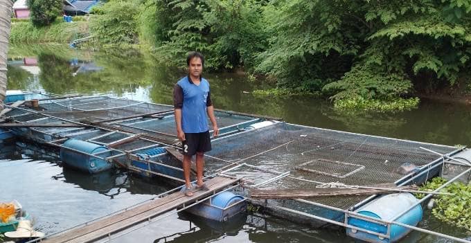ลงพื้นที่เพื่อรับคำขอต่ออายุใบอนุญาตเลี้ยงสัตว์น้ำในที่สาธารณสมบัติของแผ่นดิน (เลี้ยงปลาในกระชัง)..คลิก