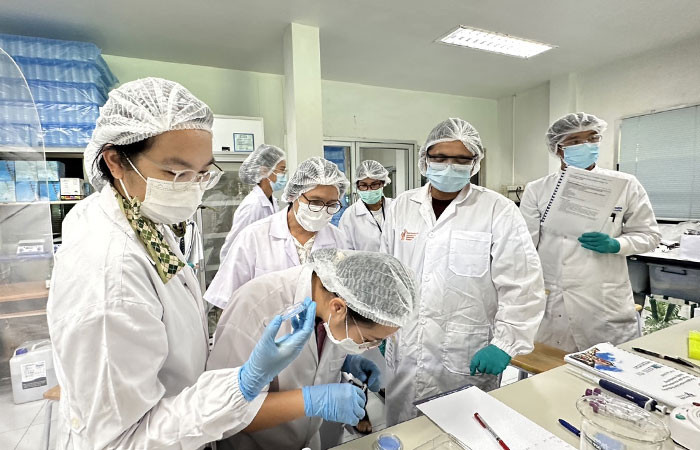 โครงการอบรมทางวิชาการ“การหาลำดับสารพันธุกรรมสิ่งแวดล้อม สำหรับการเพาะเลี้ยงสัตว์น้ำอย่างยั่งยืน และเทคโนโลยีอื่นๆ เพื่อการจัดการคุณภาพน้ำ”..คลิก