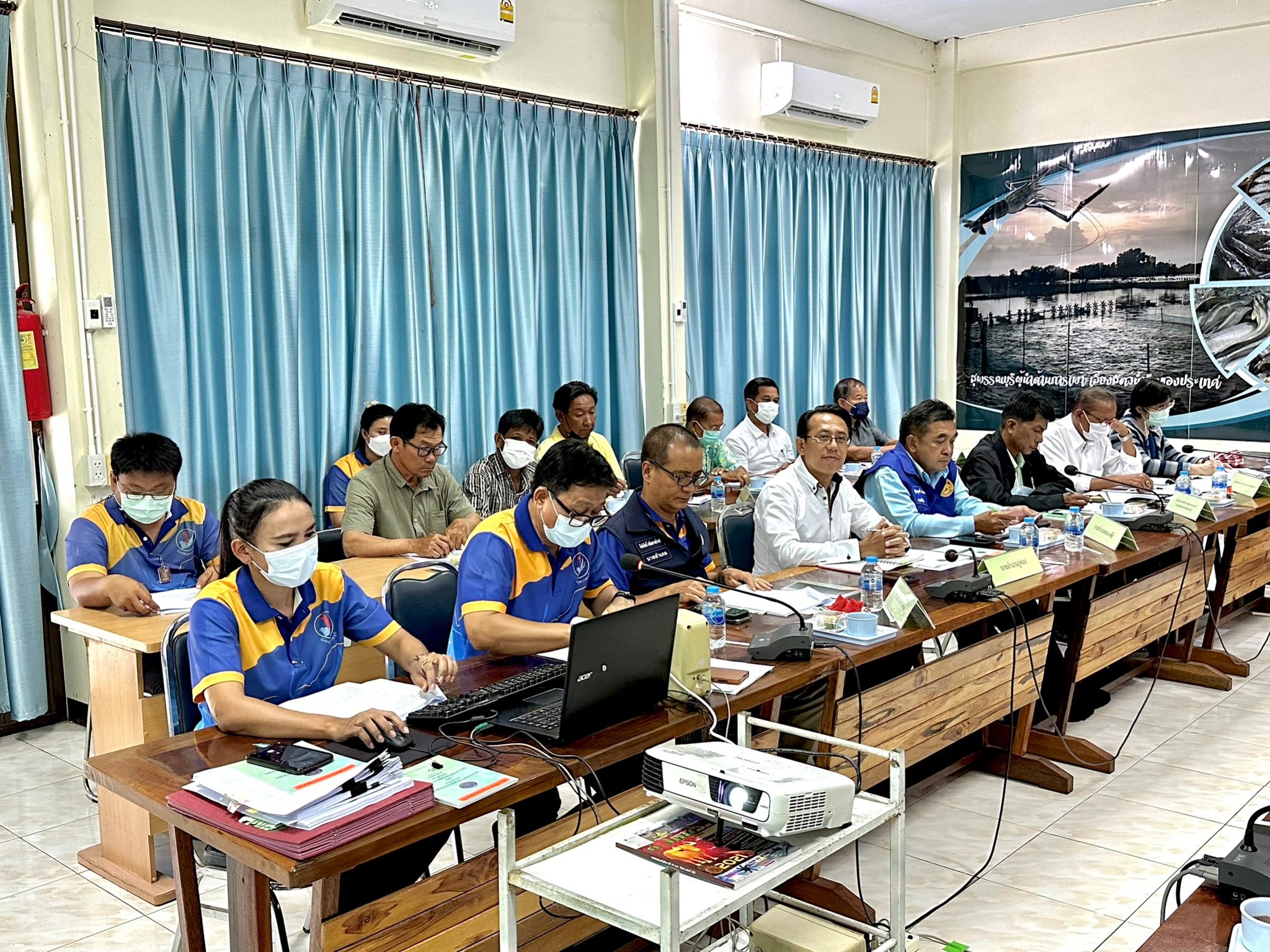 สำนักงานประมงจังหวัดสุพรรณบุรี จัดประชุมคณะกรรมการประมงประจำจังหวัดสุพรรณบุรี ครั้งที่ 1/2566..คลิก
