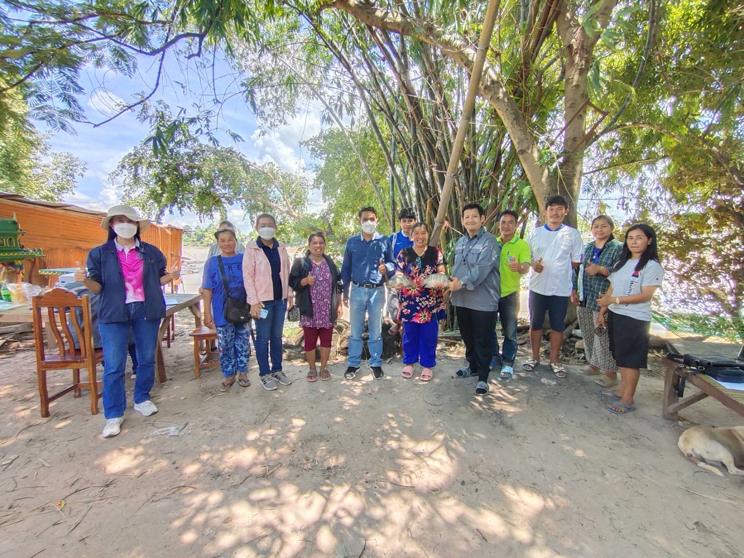 ประมงอุบล ดำเนินงานโครงการพัฒนาศักยภาพการผลิตปลานิลในกระชังแบบครบวงจร งบจังหวัด ประจำปี 2566 (กิจกรรมตรวจรับรองมาตรฐานฟาร์ม)..คลิก