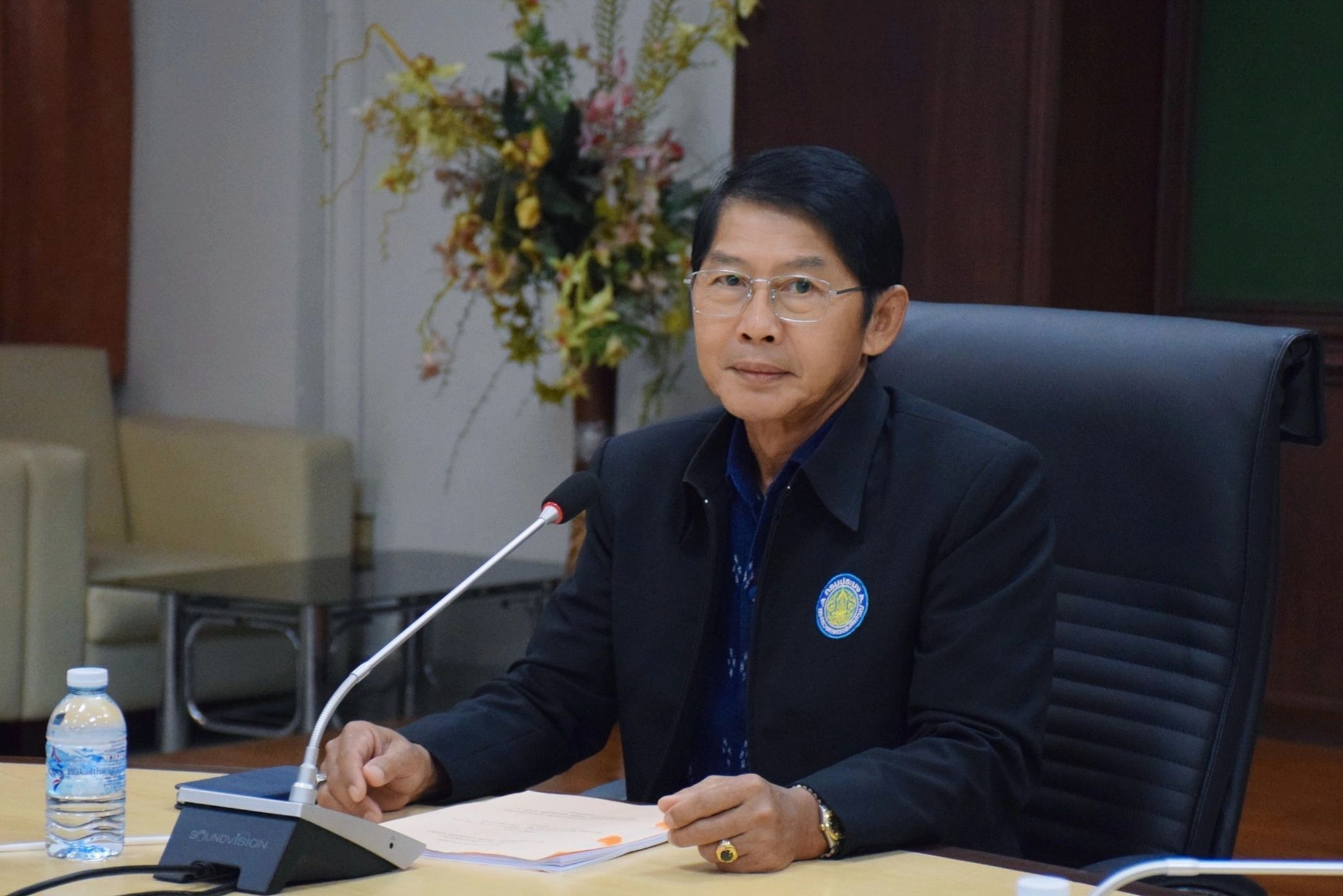 ประธานในการประชุมคณะอนุกรรมการเงินทุนหมุนเวียนในการผลิตพันธุ์ปลา พันธุ์กุ้งและพันธ์ุสัตว์น้ำอื่น ๆ ครั้งที่ 7/2566..คลิก