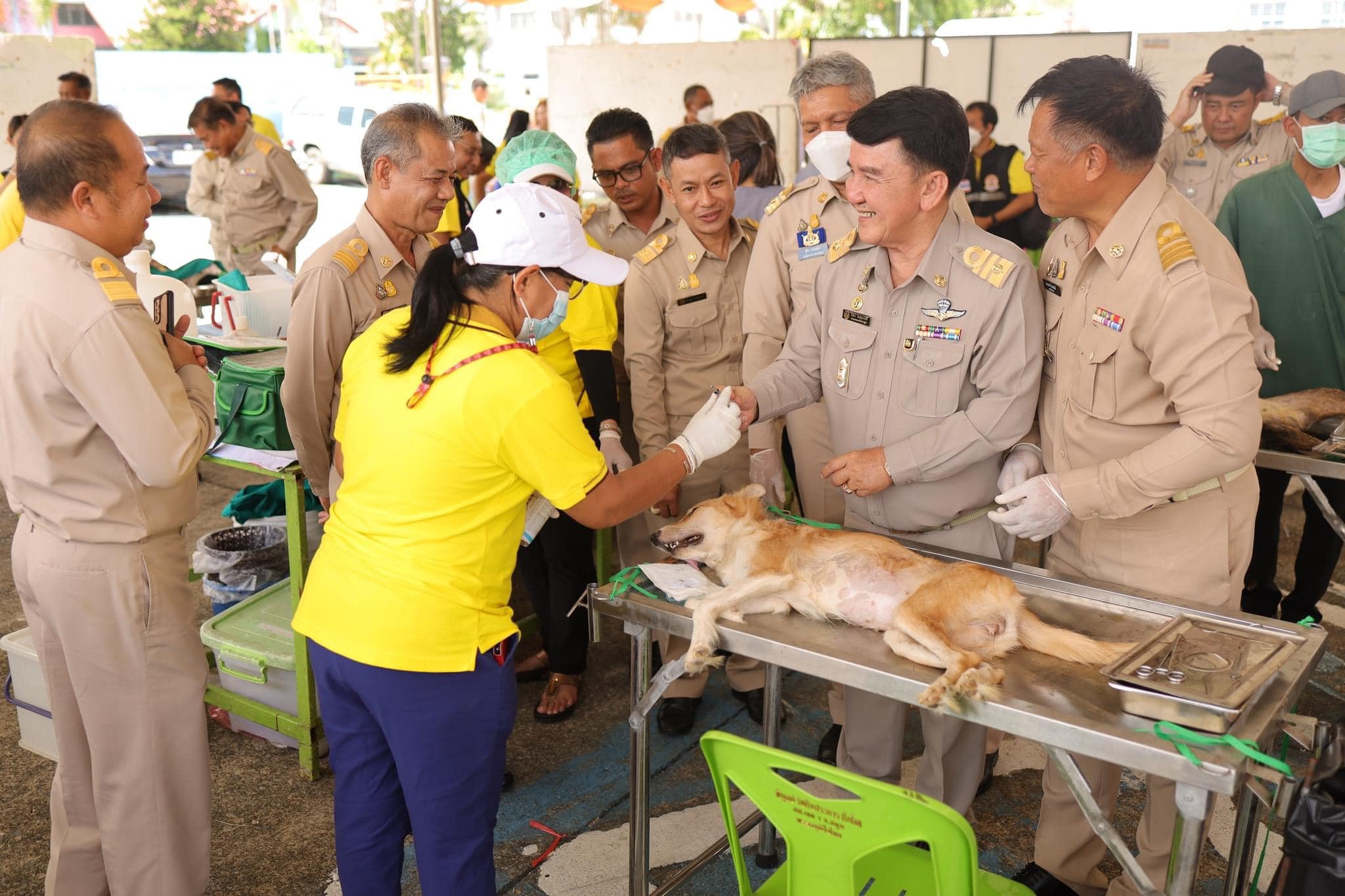 สำนักงานประมงจังหวัดสตูล เข้าร่วมโครงการปศุสัตว์ร่วมใจกำจัดภัยโรคพิษสุนัขบ้าเพื่อเฉลิมพระเกียรติ ศาสตราจารย์ ดร.สมเด็จเจ้าฟ้าฯ กรมพระศรีสวางควัฒน วรขัตติยราชนารี..คลิก