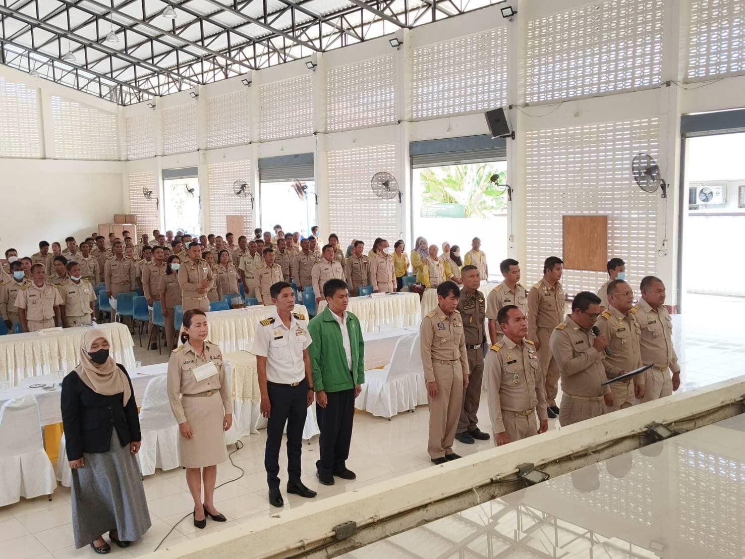 สำนักงานประมงจังหวัดสตูลเข้าร่วมประชุมกำนัน ผู้ใหญ่บ้าน อำเภอทุ่งหว้า ประจำเดือนกรกฎาคม 2566