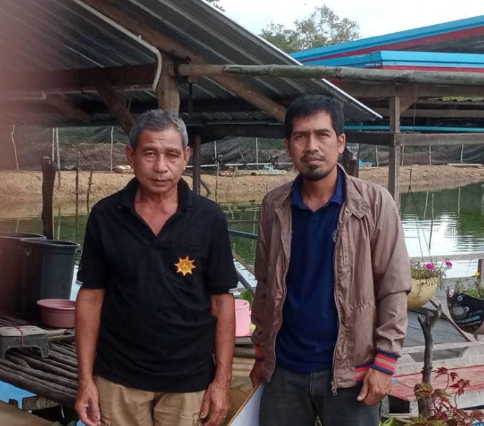 สำนักงานประมงจังหวัดสตูล ตรวจเยี่ยมติดตามผลการดำเนินงานกิจกรรมศูนย์เครือข่าย ศพก. ด้านประมง อำเภอท่าแพ และเก็บข้อมูลเกษตรกร