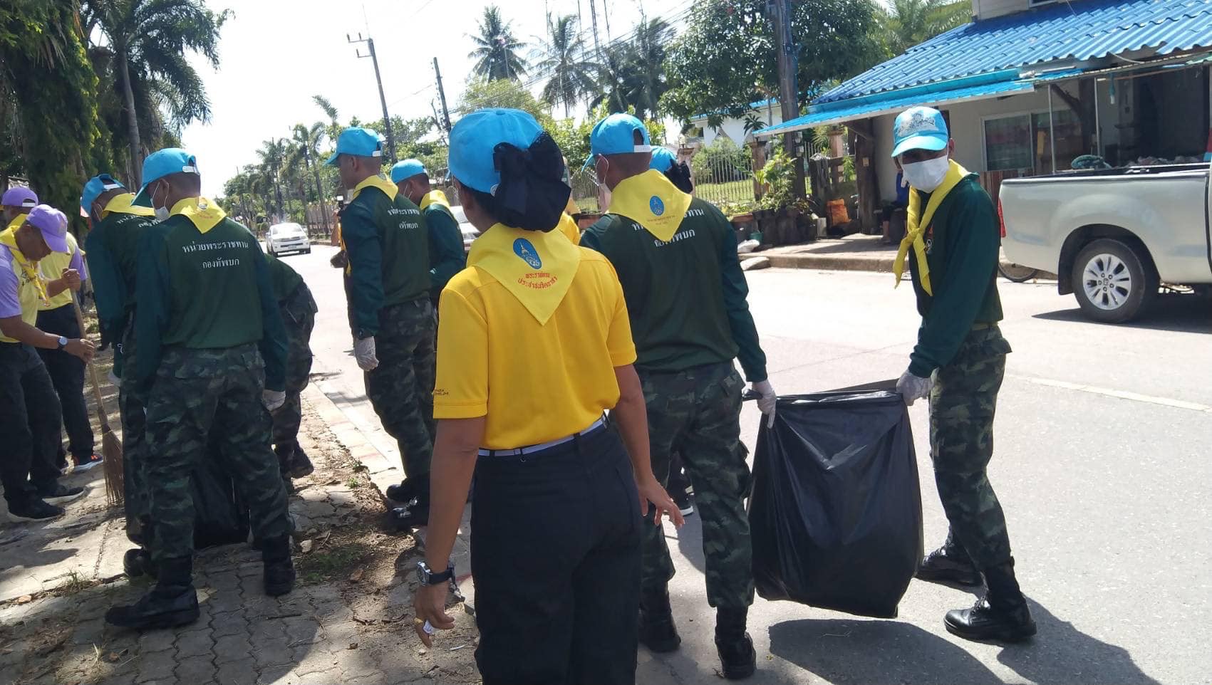 สำนักงานประมงจังหวัดสตูลเข้าร่วมกิจกรรมจิตอาสา  ณ บริเวณตลาดสดเทศบาลตำบลทุ่งหว้า อำเภอทุ่งหว้า จังหวัดสตูล..คลิก