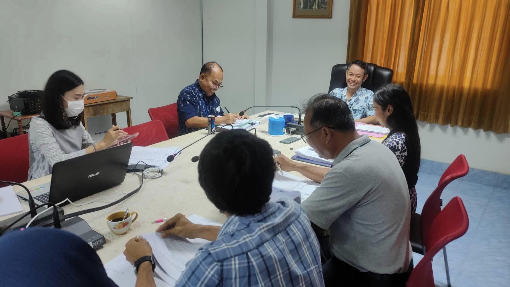 สำนักงานประมงจังหวัดสตูลประชุมประจำเดือนกรกฎาคม ครั้งที่ 6/2566