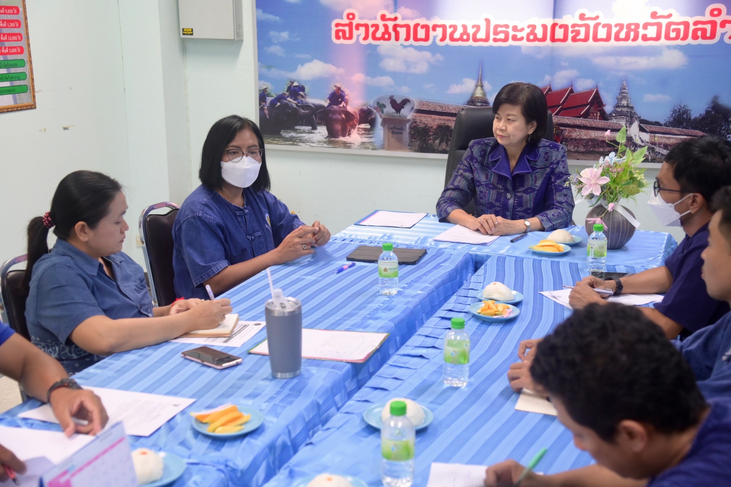 ลงพื้นติดตามการดำเนินงานโครงการธนาคารผลผลิตสัตว์น้ำแบบมีส่วนร่วมในเขตพื้นที่จังหวัดลำปาง..คลิก