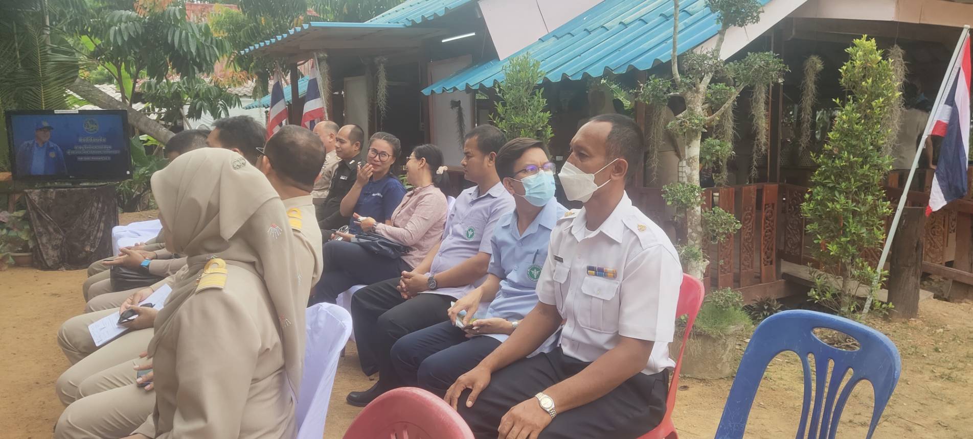 การประเมินผลงานและตัดสินการคัดเลือกหมู่บ้านเข้มแข็งตามแนวทาง แผ่นดินธรรม แผ่นดินทอง (หมู่บ้านอยู่เย็น) ประจำปี 2566