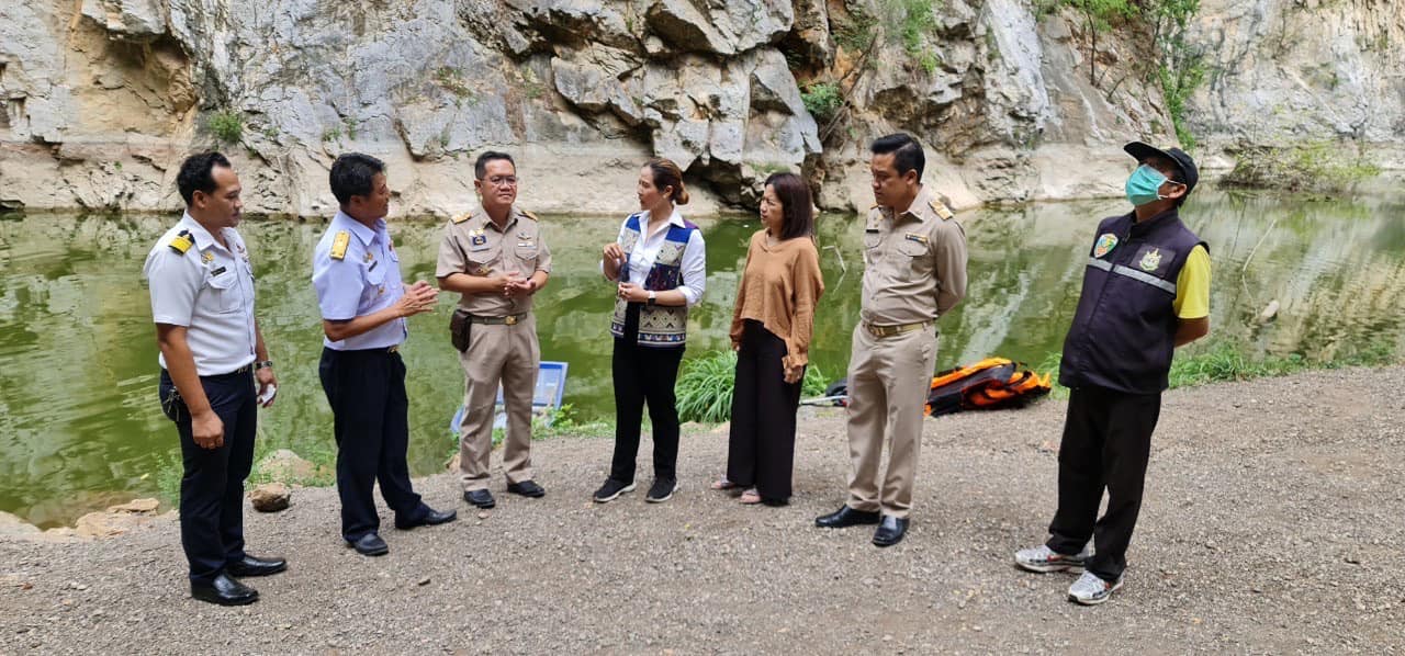 พบปลาตายบริเวณภูผาแรด ภายในอุทยานแห่งชาติเขางู อำเภอเมืองราชบุรี