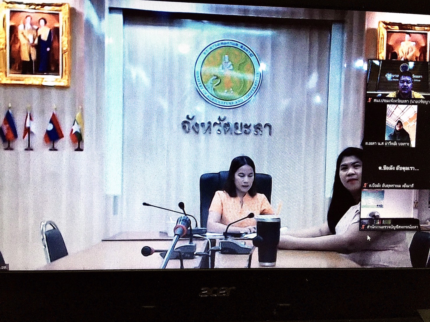 ประชุมเครือข่ายผู้ปฏิบัติงานในพื้นที่ เพื่อชี้แจ้งแนวทางการจัดเก็บข้อมูลผลการส่งเสริมเกษตรกรต้นแบบเกษตรผสมผสานฯ