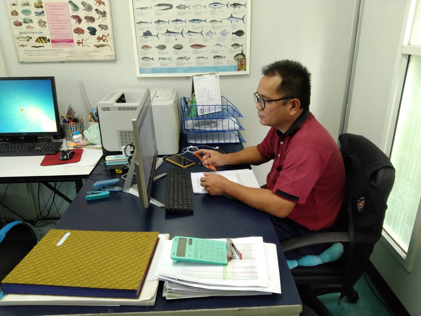 ประชุมคณะกรรมการขับเคลื่อนนโยบายของกรมประมง (FisheriesCo-ordinator;FC) จังหวัดศรีสะเกษ..คลิก