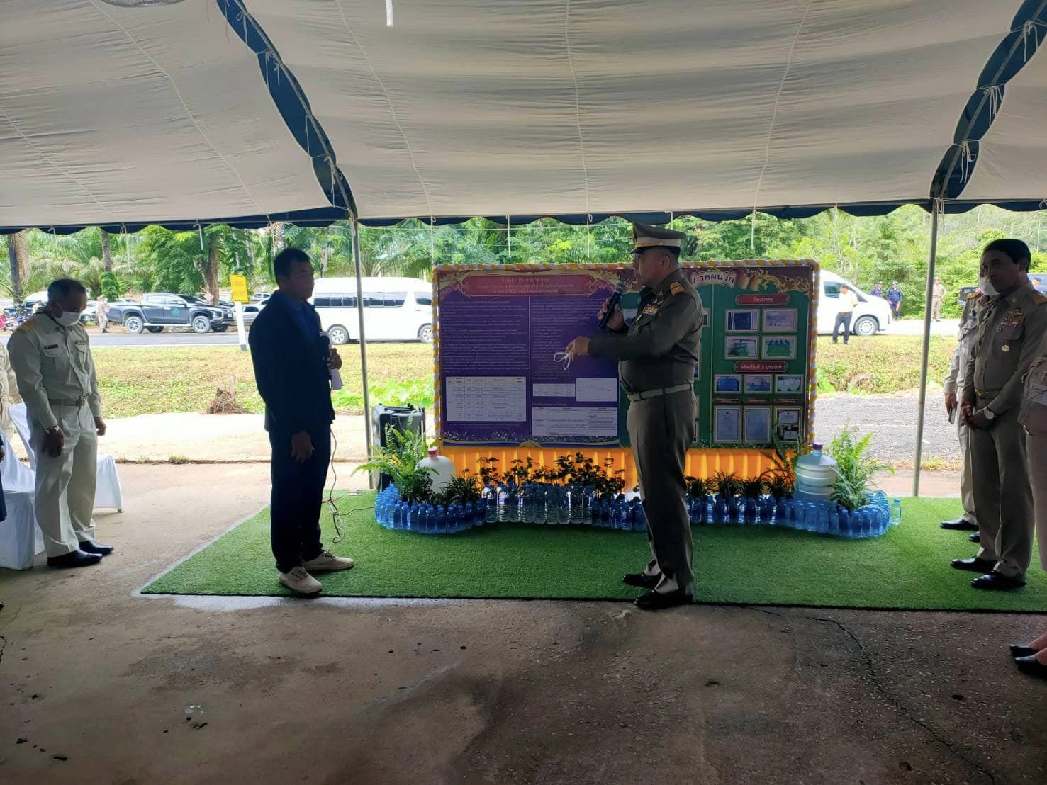 สำนักงานประมงจังหวัดสตูลเข้าร่วมติดตามโครงการอันเนื่องมาจากพระราชดำริ ในพื้นที่จังหวัดสตูล
