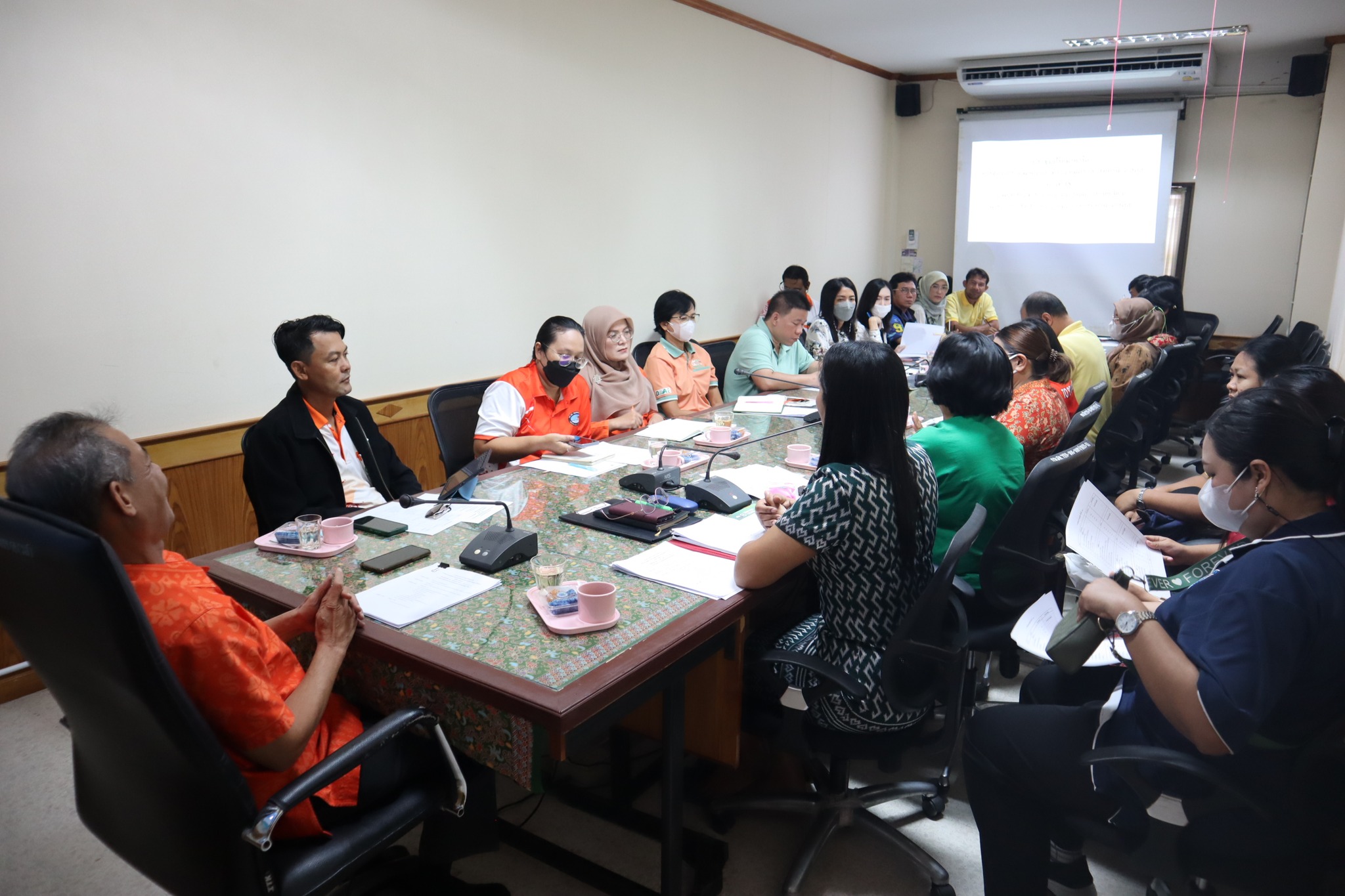 สำนักงานประมงจังหวัดสตูลเข้าร่วมประชุมปรึกษาหารือการจัดงานรวมพลคนกระทรวงเกษตรและสหกรณ์จังหวัดสตูล ครั้งที่ 18