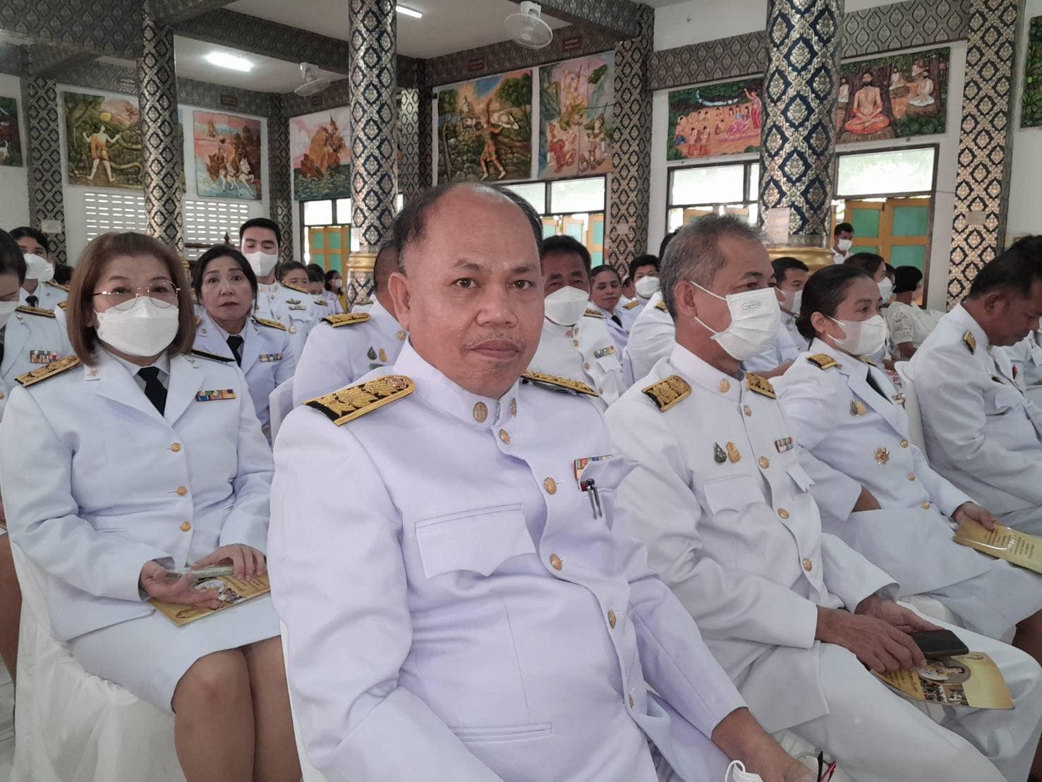 สำนักงานประมงจังหวัดสตูลเข้าร่วมพิธีเจริญพระพุทธมนต์ถวายพระพรชัยมงคลและถวายเป็นพระราชกุศลแด่พระบาทสมเด็จพระเจ้าอยู่หัว เนื่องในโอกาสวันเฉลิมพระชนมพรรษา 28 กรกฎาคม 2566..คลิก