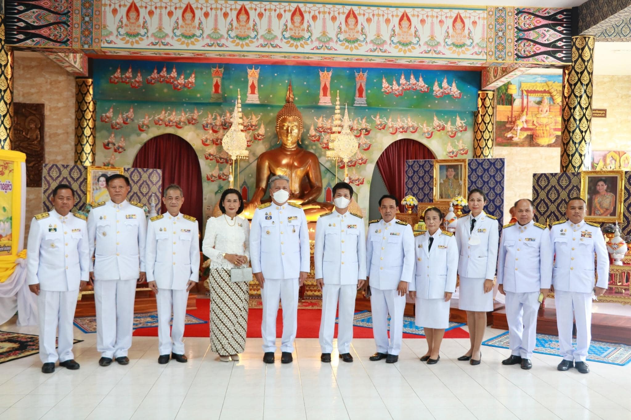 สำนักงานประมงจังหวัดสตูลเข้าร่วมพิธีเจริญพระพุทธมนต์ถวายพระพรชัยมงคลและถวายเป็นพระราชกุศลแด่พระบาทสมเด็จพระเจ้าอยู่หัว เนื่องในโอกาสวันเฉลิมพระชนมพรรษา 28 กรกฎาคม 2566