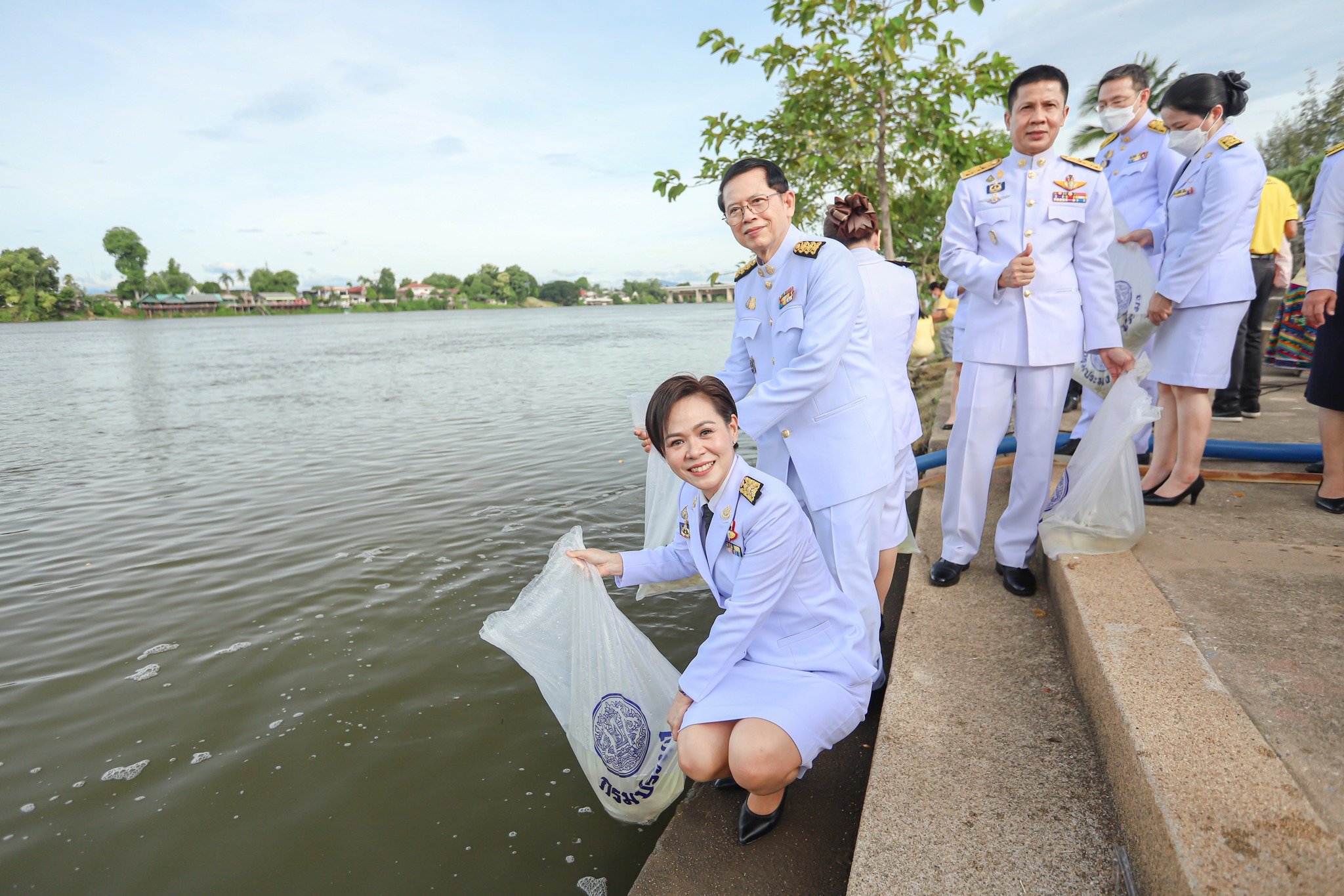 พิธีปล่อยพันธุ์สัตว์น้ำ จำนวน 200,000 ตัว ลงสู่แม่น้ำปิงเนื่องในโอกาสวันเฉลิมพระชนมพรรษา 28 กรกฎาคม 2566..คลิก