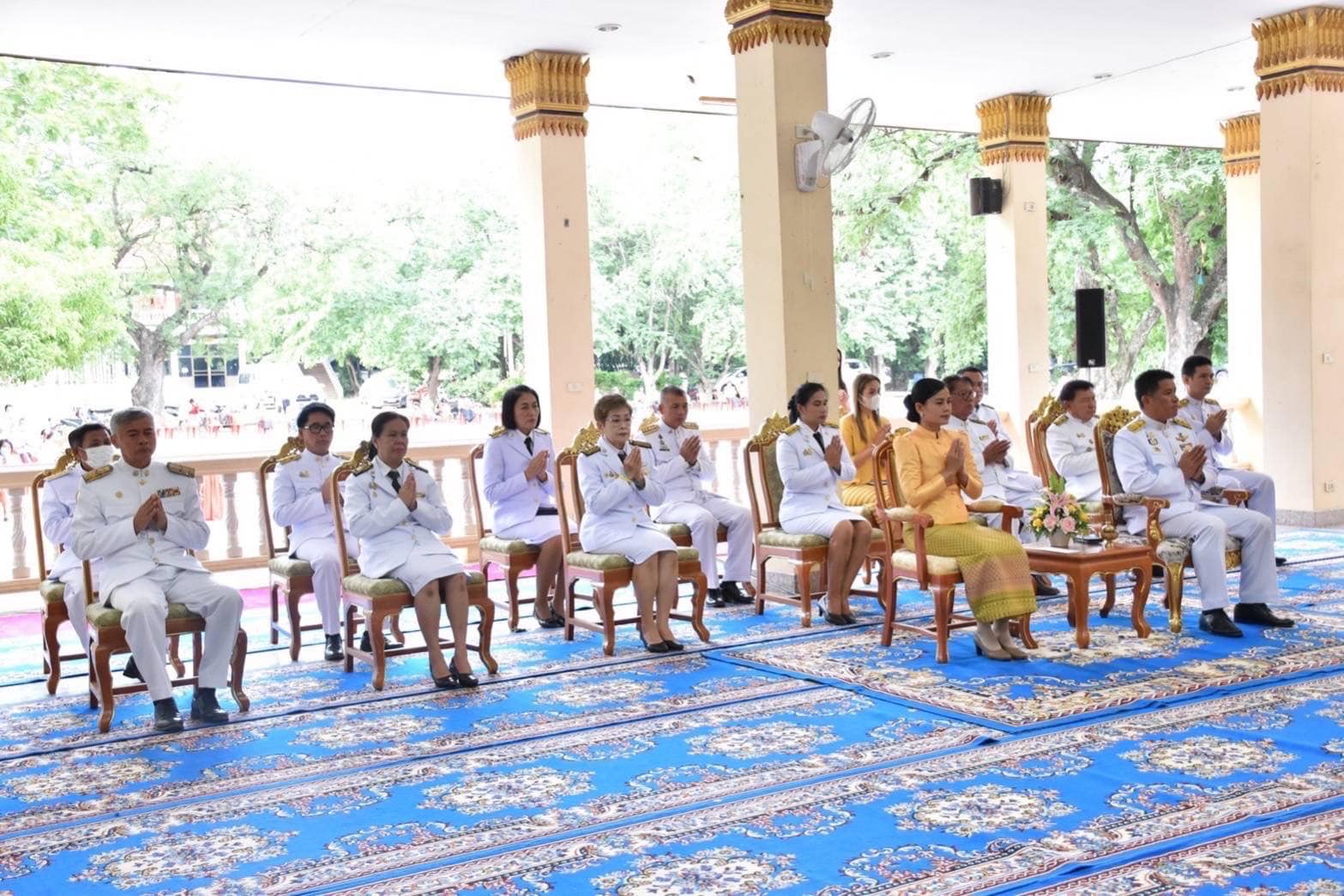วันที่ 28 กรกฏาคม 2566  นางสาวมลฤดี ลิ้มสุวรรณ ประมงอำเภอศรีบุญเรือง ร่วมกิจกรรมเฉลิมพระชนมพรรษาพระบาทสมเด็จพระเจ้าอยู่หัว 28 กรกฎาคม 2566 ดังนี้