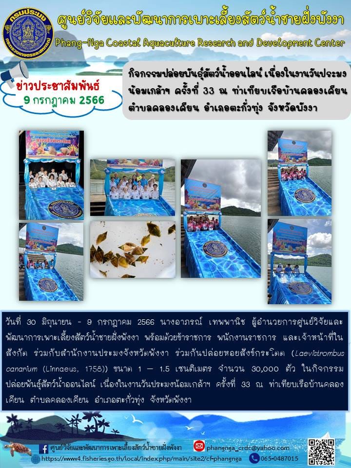 งานวันประมงน้อมเกล้าครั้งที่  33..คลิก