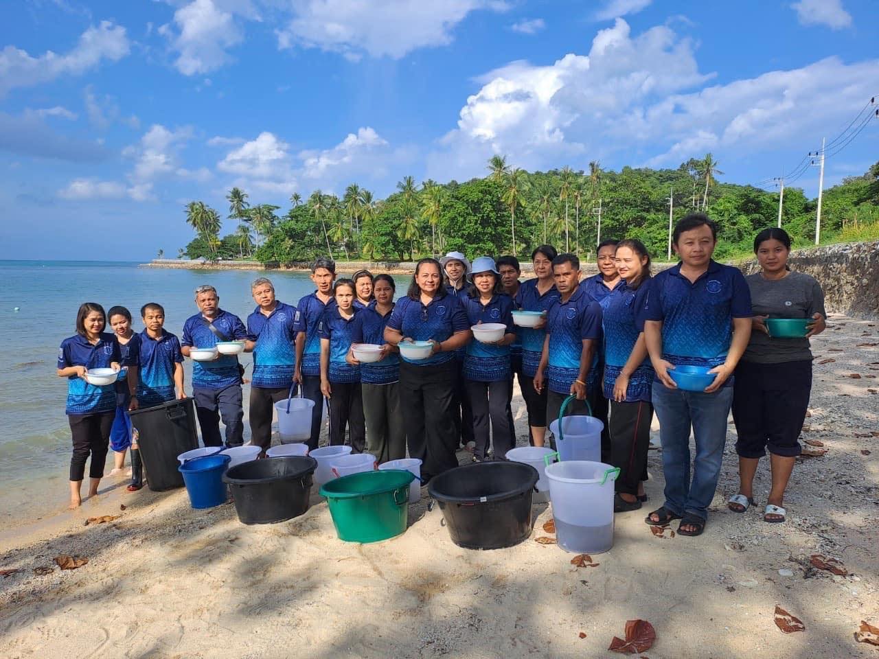 ผลิตลูกพันธุ์ปูม้าระยะ young crab จำนวน 500,000 ตัว ปล่อยลงแหล่งน้ำธรรมชาติ เพื่อเป็นการฟื้นฟูทรัพยากรปูม้า..คลิก
