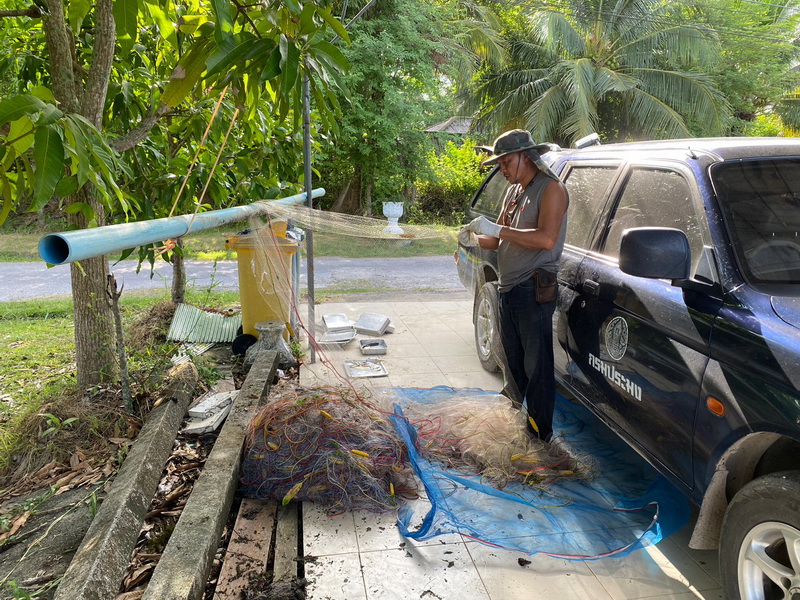 ดำเนินการประเมินสถานภาพทรัพยากรสัตว์น้ำในทะเลน้อย จังหวัดพัทลุง