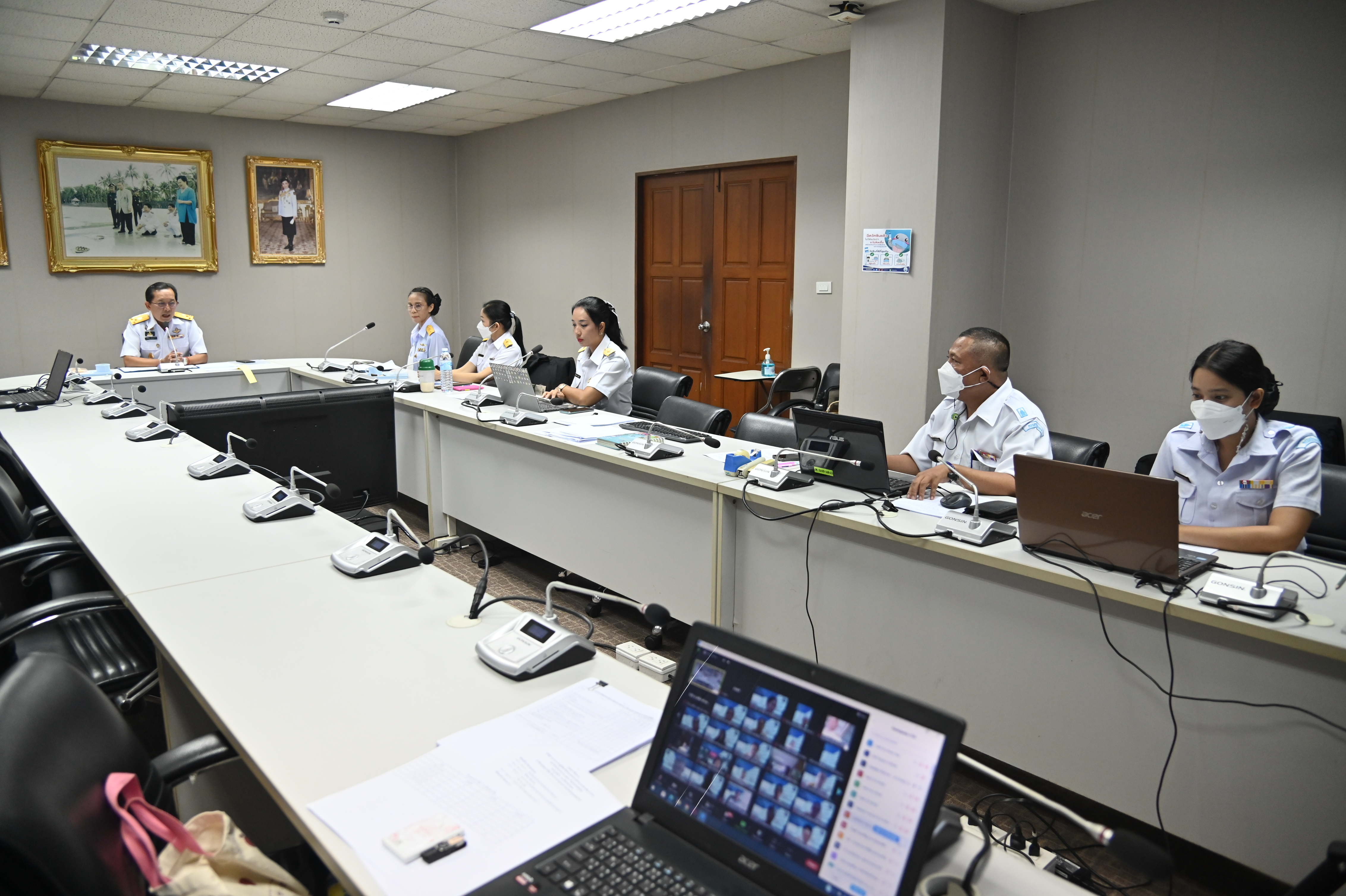 นายเฉลิมชัย สุวรรณรักษ์ อธิบดีกรมประมง เป็นประธานเปิดการฝึกอบรม หลักสูตร แนวทางการปฏิบัติหน้าที่ของประมงอำเภอด้านการบริหารจัดการประมง ประจำปีงบประมาณ พ.ศ. 2566 (ในรูปแบบออนไลน์)..คลิก