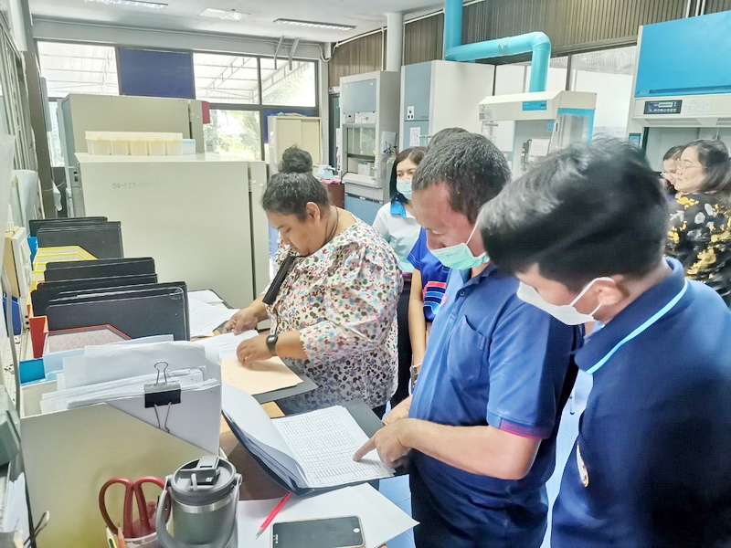 ต้อนรับคณะผู้ตรวจประเมินสมรรถนะห้องปฏิบัติการทดสอบ..คลิก