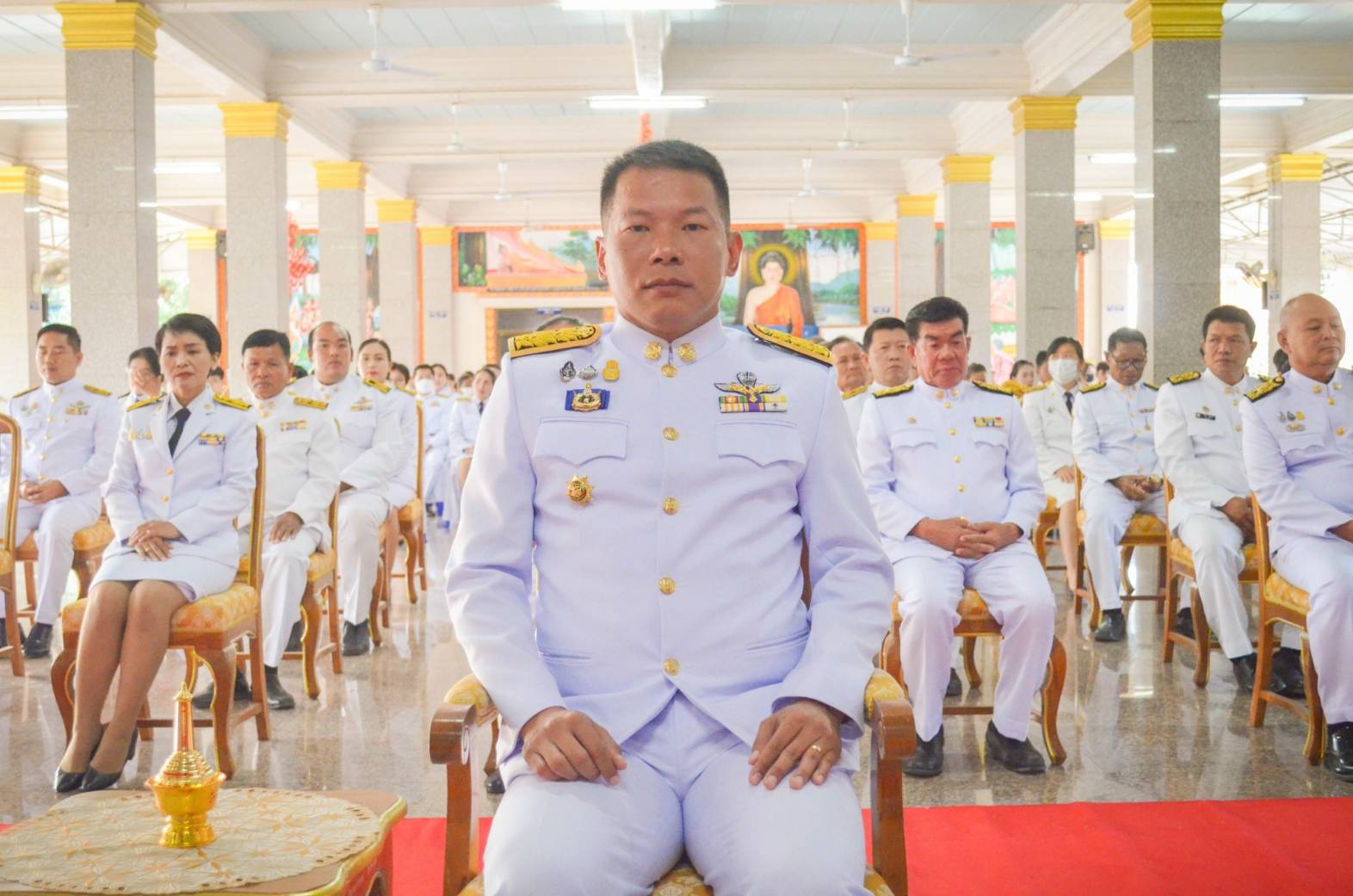 วันที่ 12 สิงหาคม พ.ศ. 2566  นายเมธา ตาลเหล็ก ประมงอำเภอนากลาง ร่วมพิธีเฉลิมพระเกียรติสมเด็จพระนางเจ้าสิริกิติ์ พระบรมราชินีนาถ พระบรมราชชนนีพันปีหลวง เนื่องในโอกาสวันเฉลิมพระชนมพรรษา 12 สิงหาคม 2566 ดังนี้..คลิก