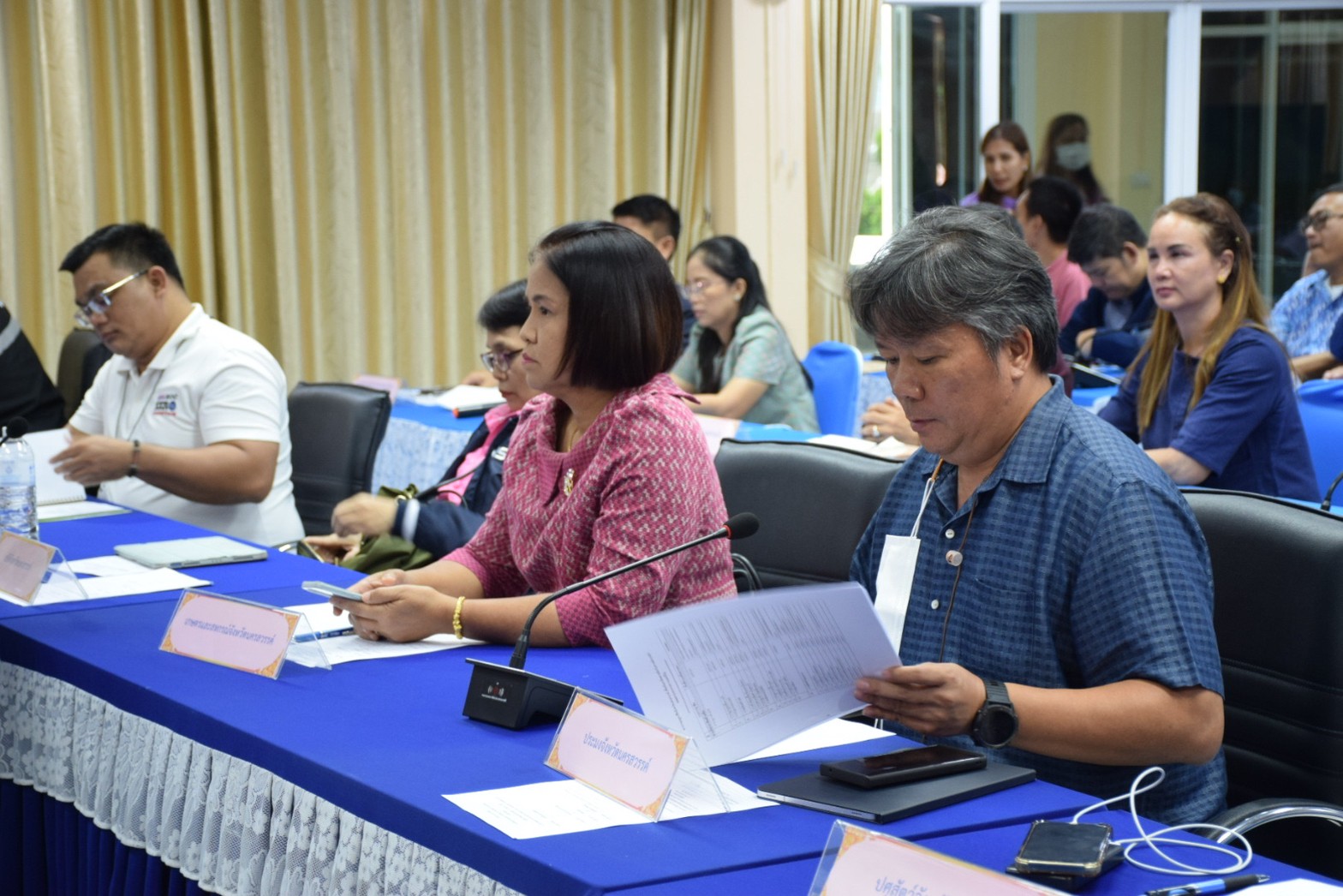 ประชุมการเตรียมความพร้อมในการรับมือสถานการณ์ภัยแล้ง อำเภอท่าตะโก ครั้งที่ 1/2566..คลิก