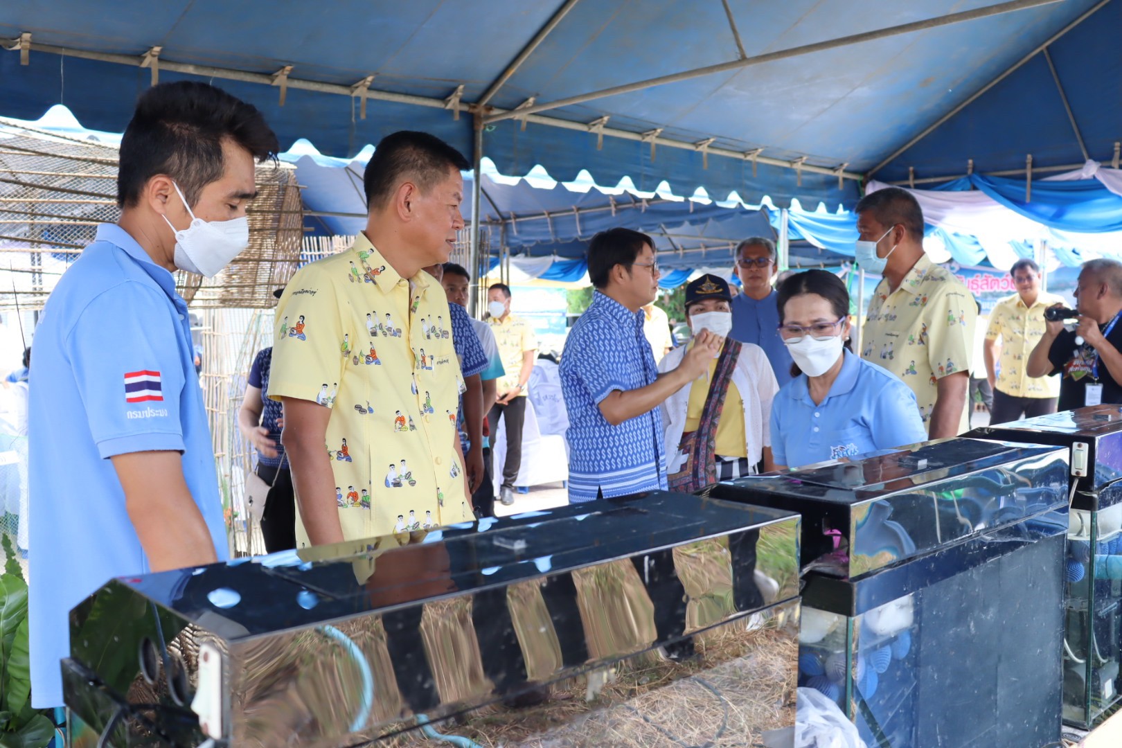 ร่วมปล่อยพันธุ์ปลาในโครงการบริหารจัดการทรัพยากรประมง กิจกรรมฟื้นฟูและบริหารการจัดการทรัพยากรประมงในแหล่งน้ำสำคัญ (ทุ่งป่าโมก)..คลิก