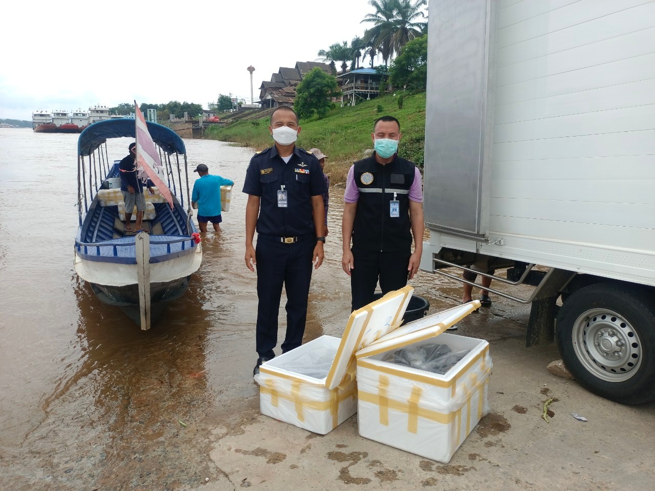 ตรวจสอบสินค้าประมงส่งออกไปยังสาธารณรัฐประชาธิปไตยประชาชนลาว และสาธารณรัฐแห่งสหภาพเมียนมาร์..คลิก