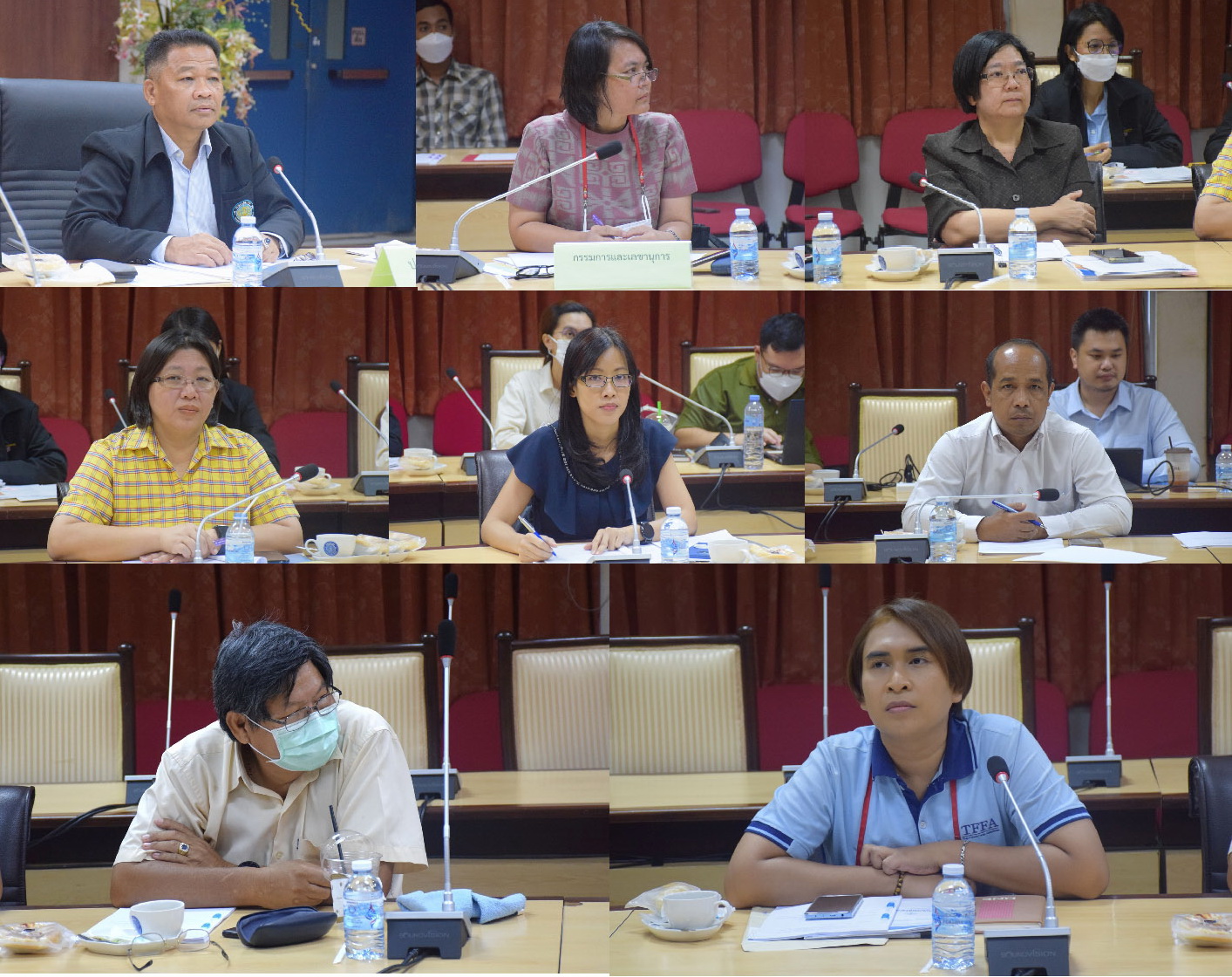 การประชุมคณะกรรมการบริหารจัดการทรัพยากรปูม้าของประเทศไทยอย่างยั่งยืน ครั้งที่ 1/2566 และผ่านระบบ Zoom Cloud Meeting