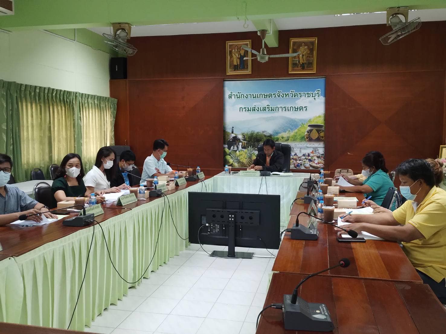 ร่วมประชุมคณะอนุกรรมการส่งเสริมวิสาหกิจชุมชน จังหวัดราชบุรี ครั้งที่ 2/2566