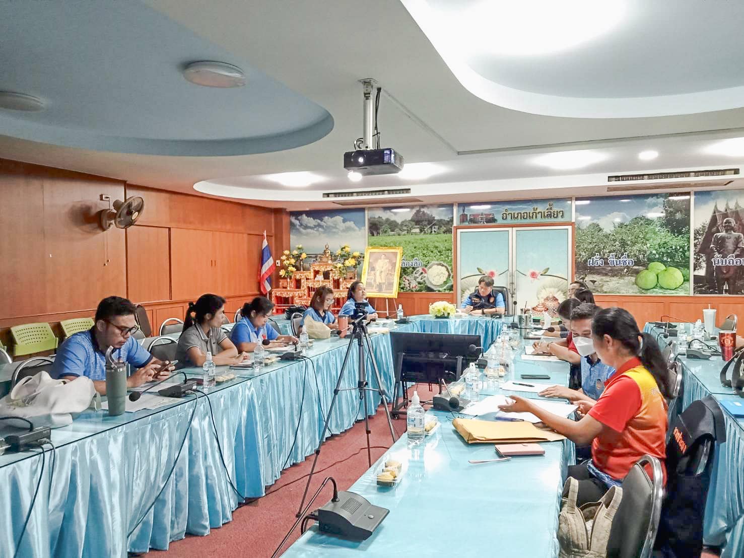 ประชุมประจำเดือนสิงหาคม 2566 พร้อมด้วย เจ้าหน้าที่ของสำนักงานประมงจังหวัดนครสวรรค์ ครั้งที่ 7/2566..คลิก